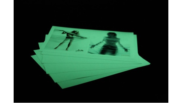 Светящаяся в темноте фотобумага-пленка InkPRINT A3, полуглянцевая, 1 лист