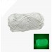 Пряжа люминисцентная светящаяся в темноте, длиной 70 м., цвет: Белый/Зеленый
