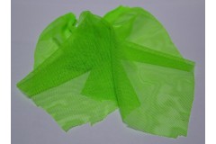 Флуоресцентная ткань Сетка-стрейч, цвет: Зеленый, 1 метр
