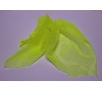 Флуоресцентная ткань Сетка-стрейч, цвет: Лимонный, 1 метр