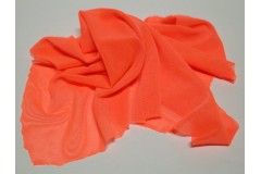 Флуоресцентная ткань Сетка-стрейч, цвет: Красно-Оранженый, 1 метр