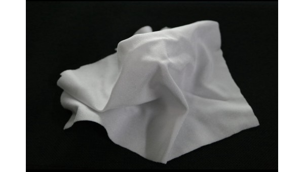 Флуоресцентная ткань Biflex, цвет: Белый, 1 метр