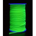 Шнур капроновый флуоресцентный, диаметр 3-4 мм, катушка 100 м, цвет: Лимонный