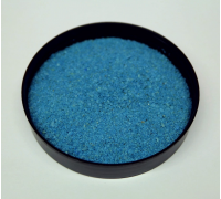 Декоративный флуоресцентный песок, цвет: Синий, 1 кг