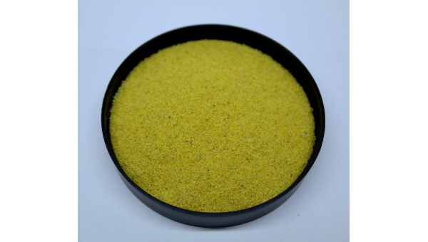 Декоративный флуоресцентный песок, цвет: Желтый хром, 1 кг