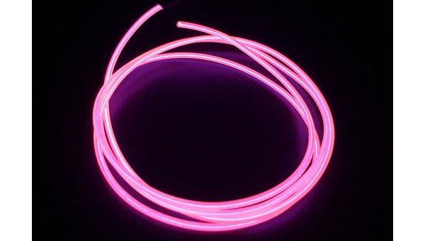 Холодный неон гибкий EL NEON, 2.3мм розовый (метр)