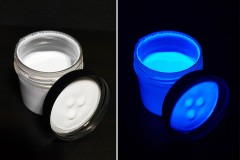 Невидимая флуоресцентная краска INVISIBLE FANTOM (Синяя, акриловая)