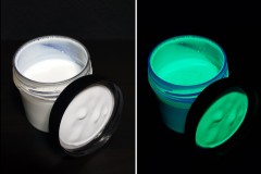Невидимая флуоресцентная краска INVISIBLE FANTOM (Зеленая, акриловая)