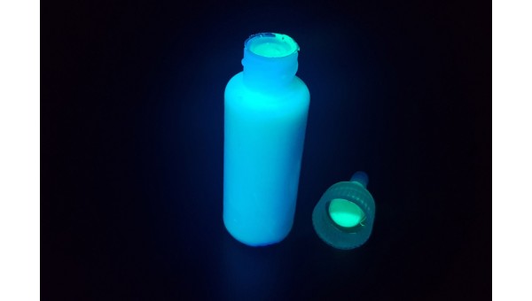 Флуоресцентная невидимая краска INVISIBLE FANTOM (зелёная, акриловая) 27 мл