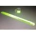 Браслет светоотражающий самозакрепляющийся "мягкий пластик", всепогодный, цвет: зеленый, 3х30 см