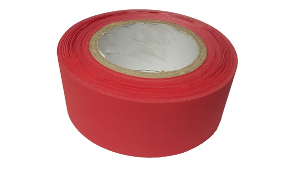 Лента светоотражающая красная High Reflective Tape, ширина 50 мм, влаго-, морозо-, атмосферо- и износостойкая, 1 метр