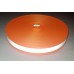Лента светоотражающая, флуоресцентно оранжевая с серой полосой влагозащищенная, ширина 20 мм, 1 метр