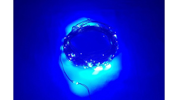 Ультрафиолетовая светодиодная UV-LED гирлянда с usb входом